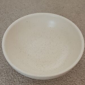 Hand Made In Portugal Speckled Cream Ceramic Bowl